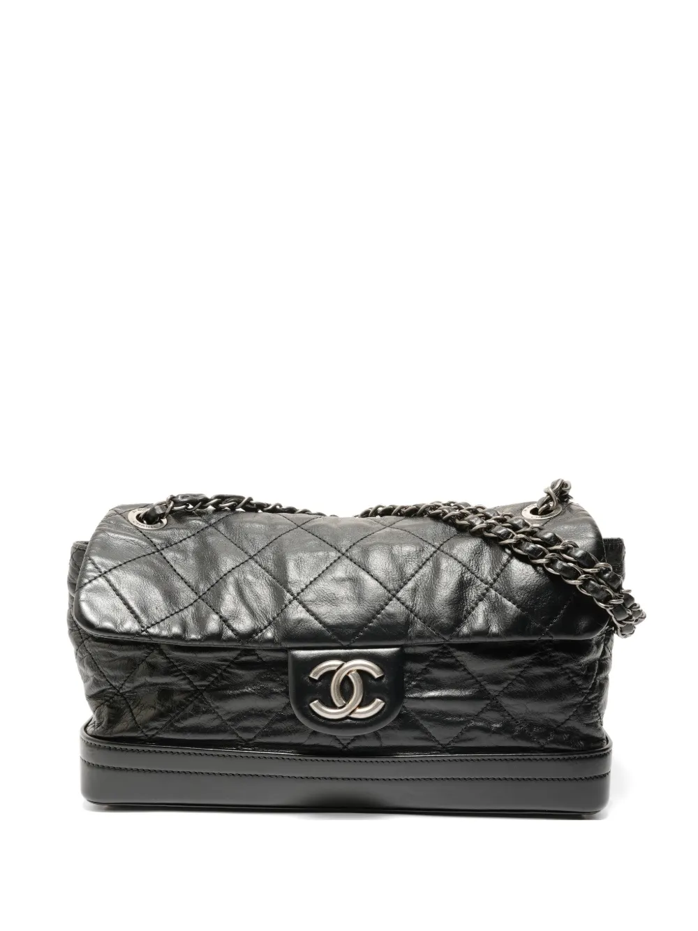 CHANEL Pre-Owned 2011 Matelasse chain shoulder bag - Nero