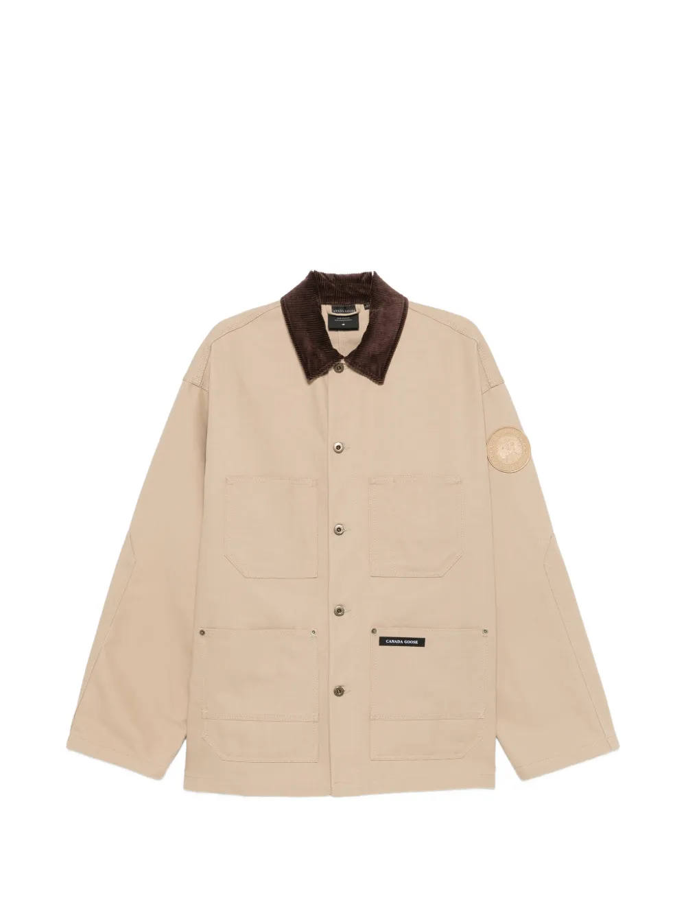 Canada Goose Beaumont corduroy-collar jacket - Toni neutri