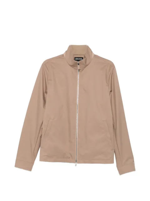 Zegna zip-up high-neck jacket
