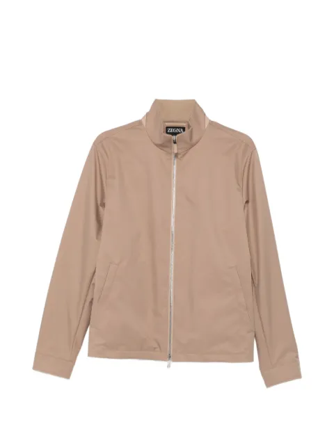 Zegna zip-up high-neck jacket