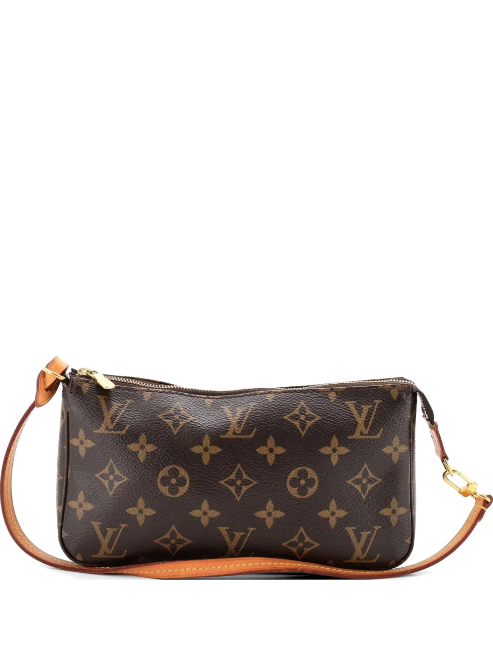 Louis Vuitton Pre-Owned Pochette Accessoires NM Monogram Canvas clutch bag - Marrone