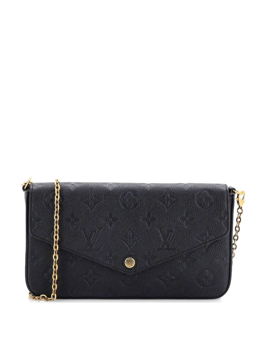 Louis Vuitton Pre-Owned Felicie Pochette Monogram Empreinte Leather crossbody bag - Nero