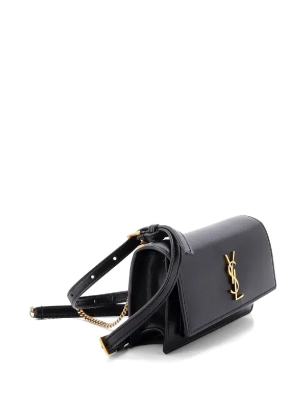 Saint Laurent Pre-Owned サンセット レザー ベイビー ベルトバッグ