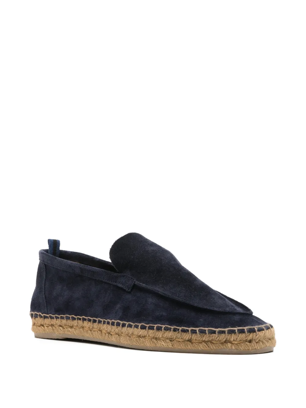 Castañer Nino T 186 suede slip-on espadrilles Blauw