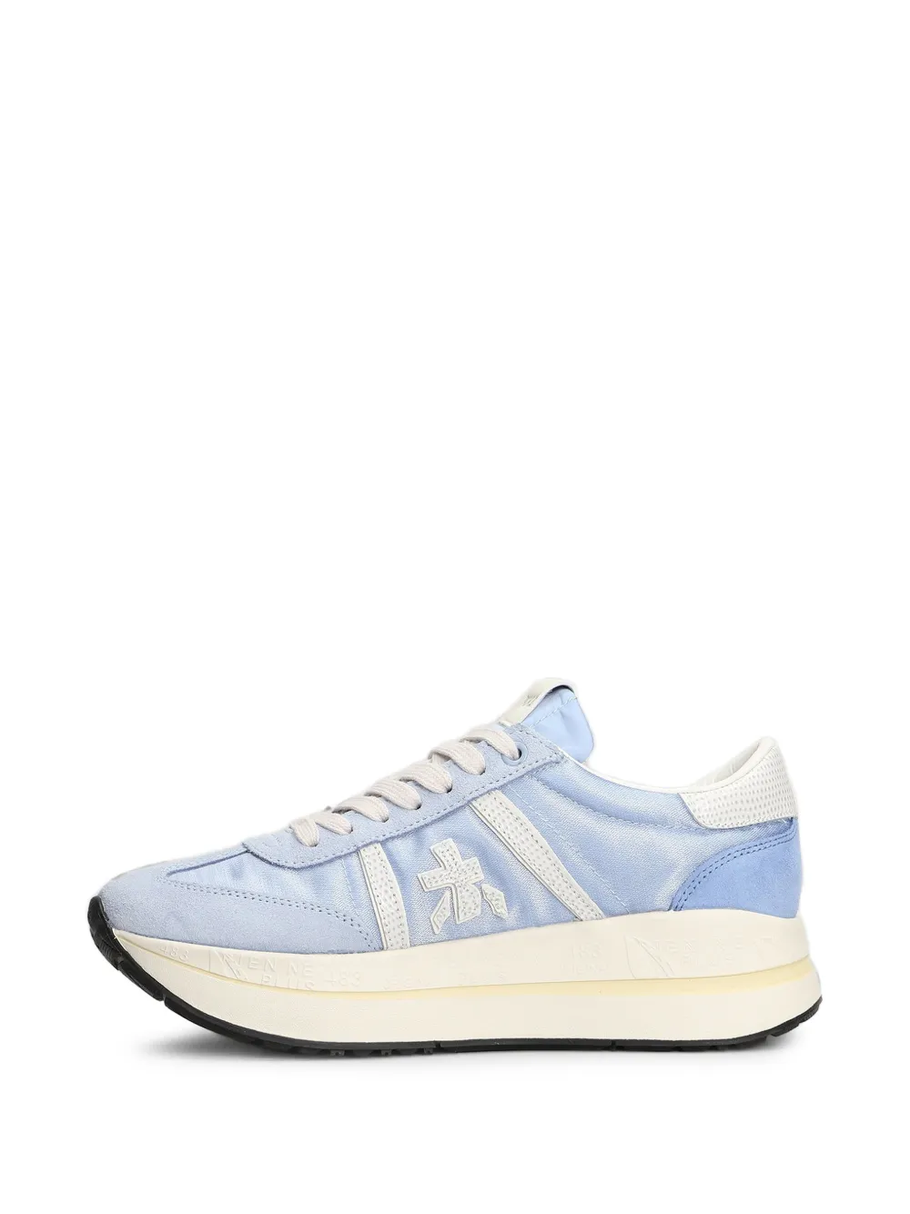 Premiata Bethcoin 8146 sneakers met vlakken en logopatch Blauw