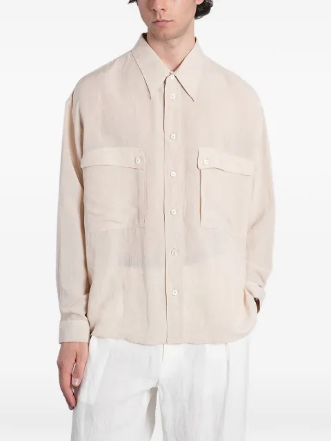 Emporio Armani flap-pocket shirt