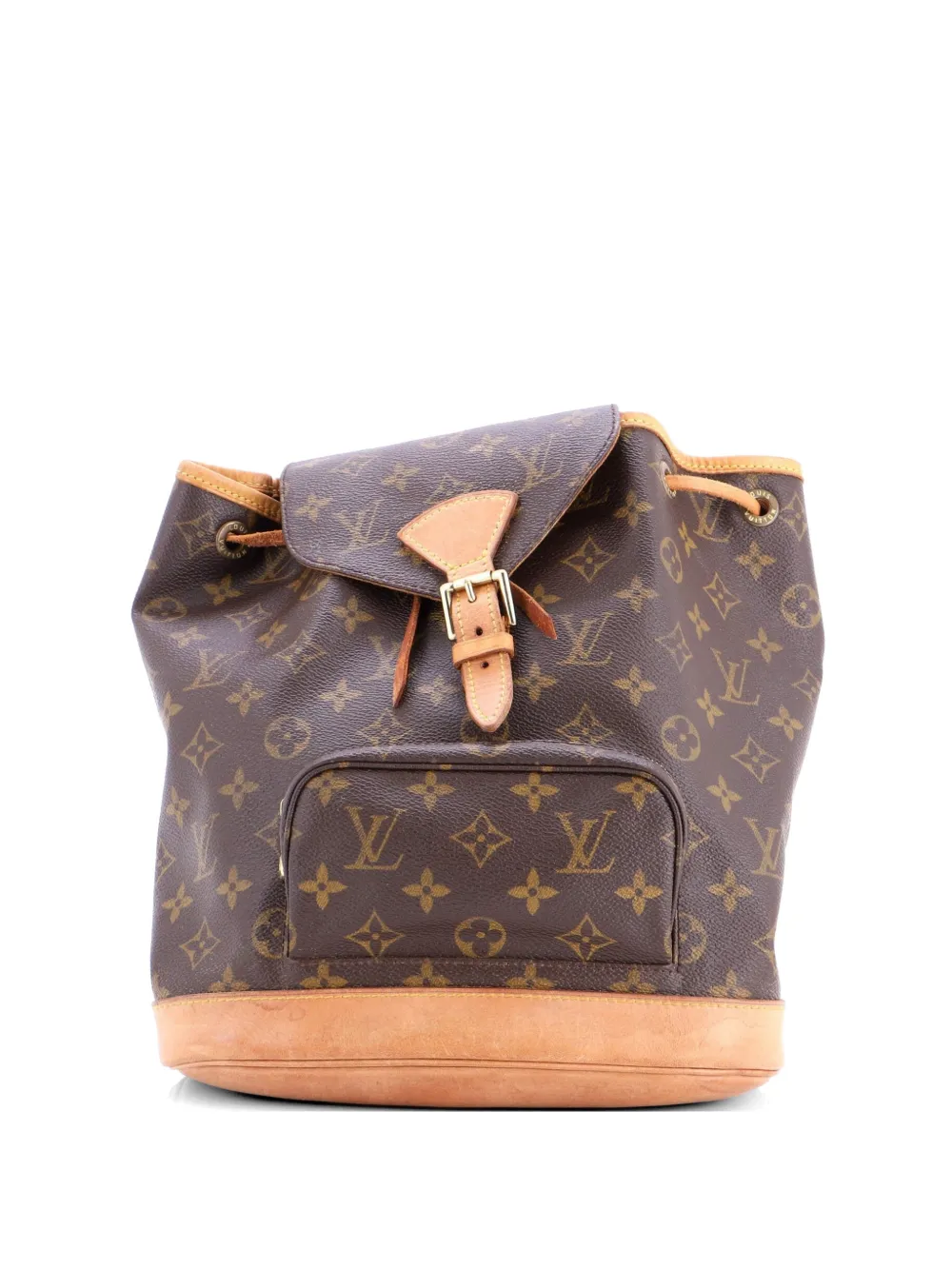 Louis Vuitton Pre-Owned Vintage Montsouris Monogram Canvas MM backpack - Marrone