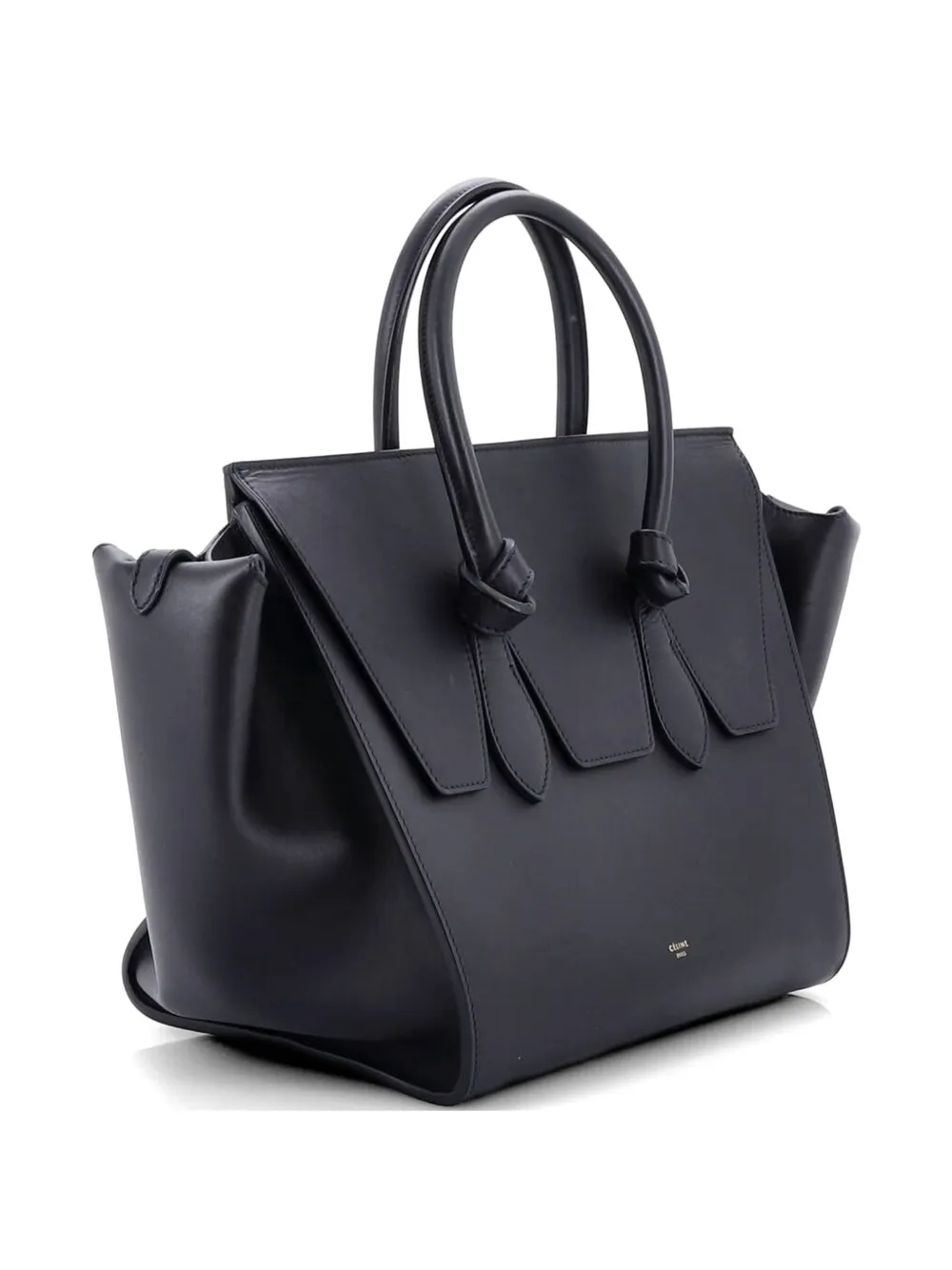 Celine Pre-Owned Kleine Tie Knot Tote Satchel-Tasche - Schwarz