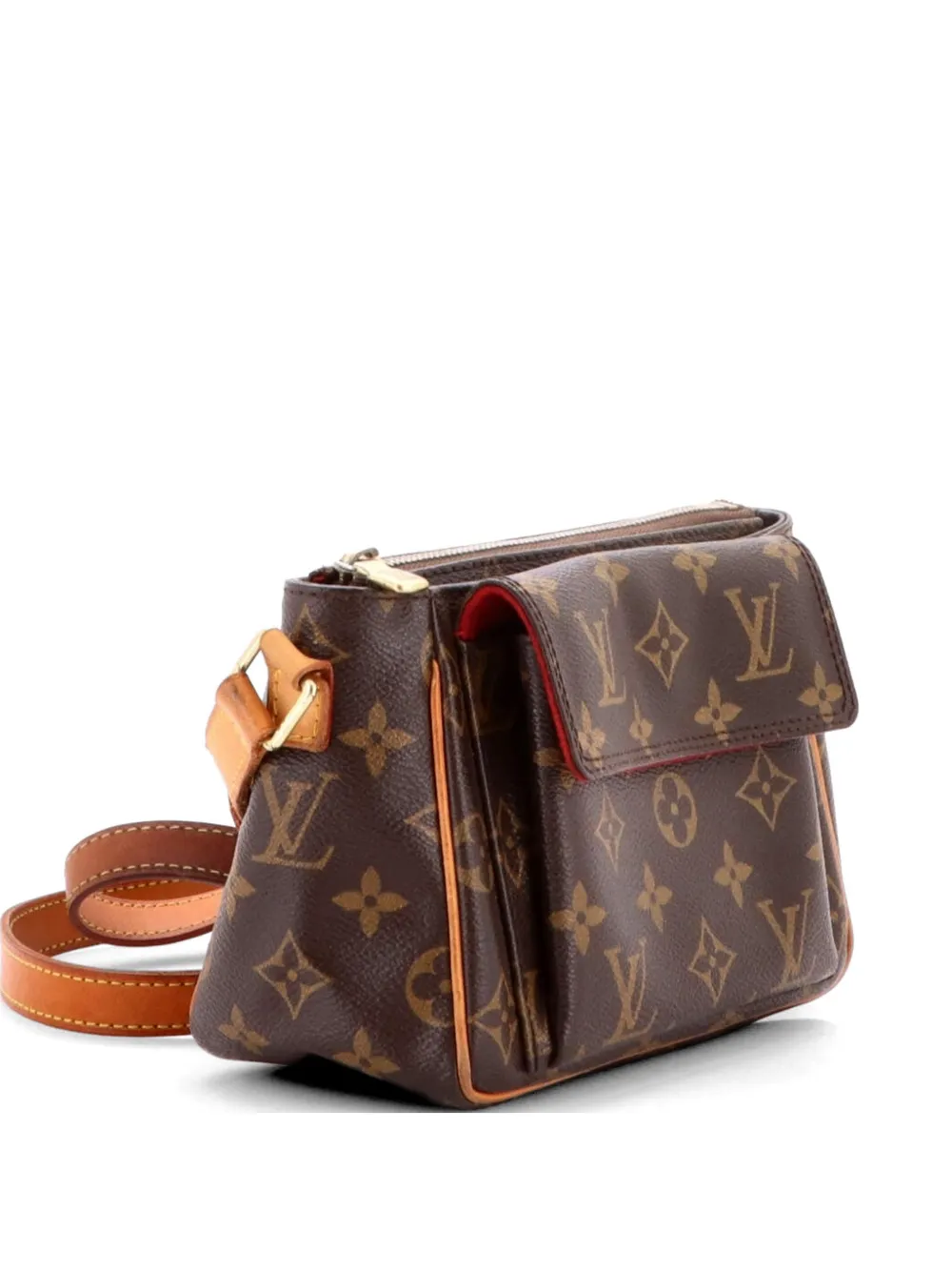 Louis Vuitton Pre-Owned Viva Cite Handbag Monogram Canvas PM crossbody bag - Marrone