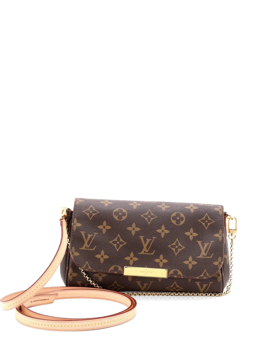 Louis Vuitton Pre-Owned Favorite Handbag Monogram Canvas PM clutch bag - Marrone