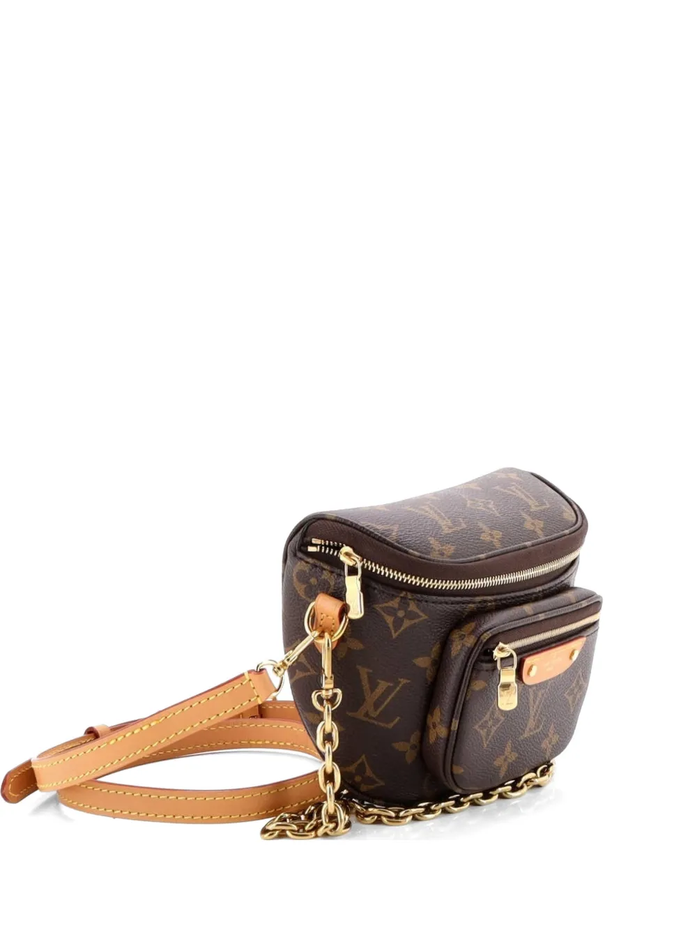 Louis Vuitton Pre-Owned Bum Bag Monogram Canvas Mini belt bag - Marrone