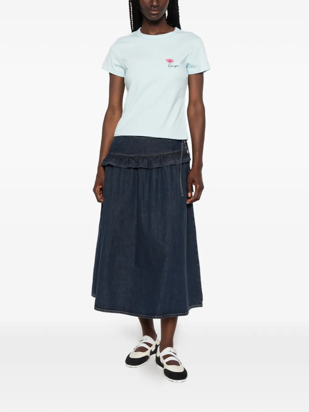  Kenzo Camiseta Tulip - Azul 