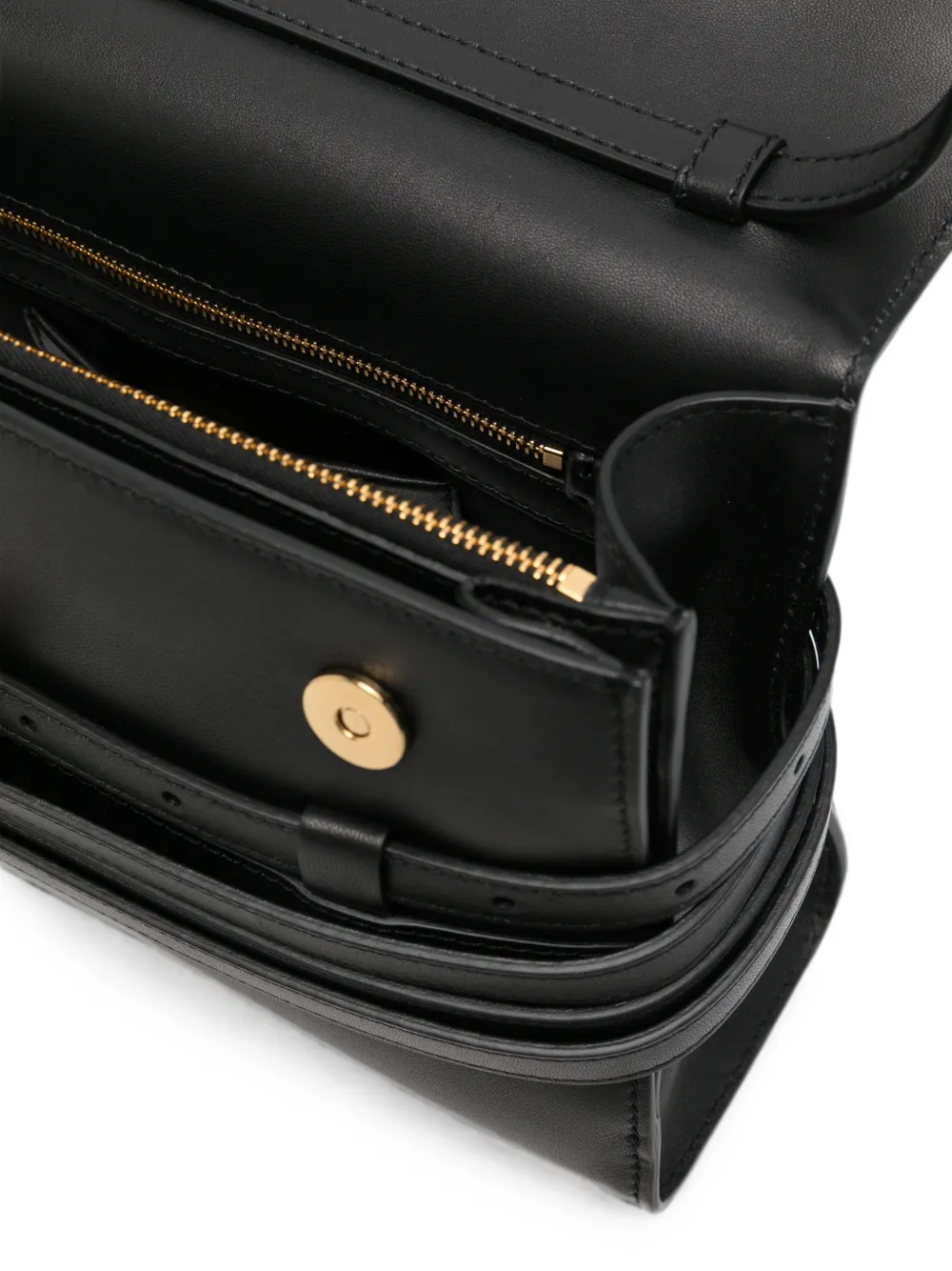 Moschino Crossbodytas met gespdetail Zwart