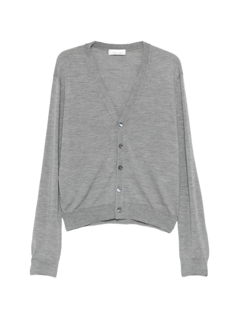 Lanvin V-neck button-up cardigan Grijs