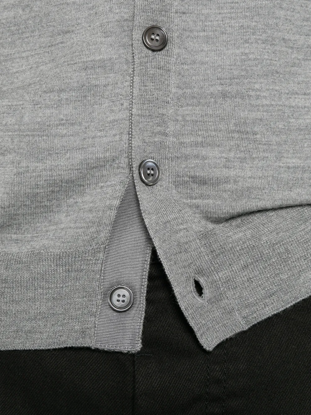 Lanvin V-neck button-up cardigan Grijs