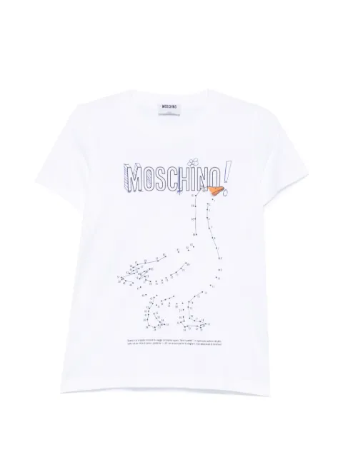 Moschino Goose organic cotton jersey T-shirt