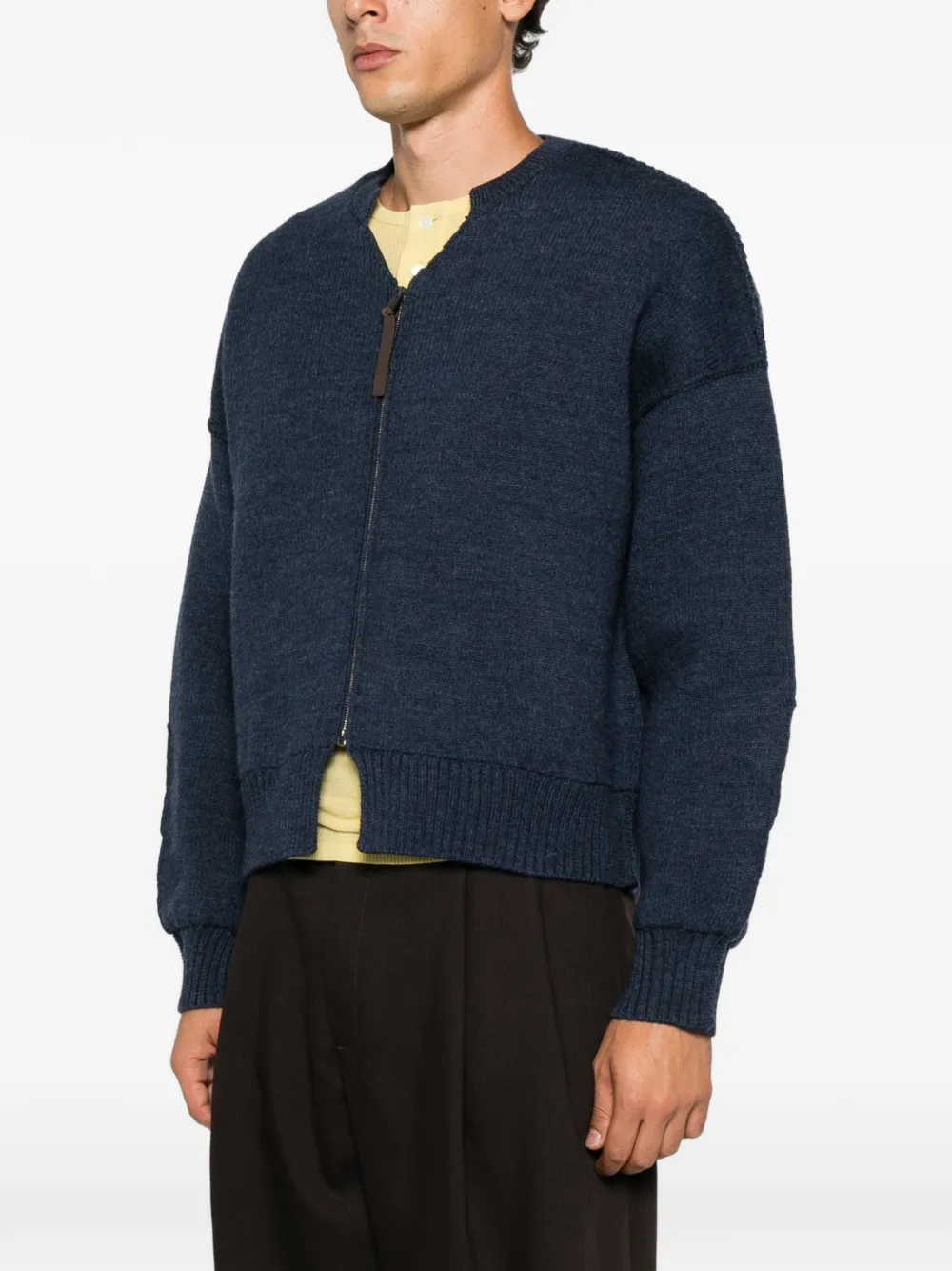 Moschino Jack met rits Blauw