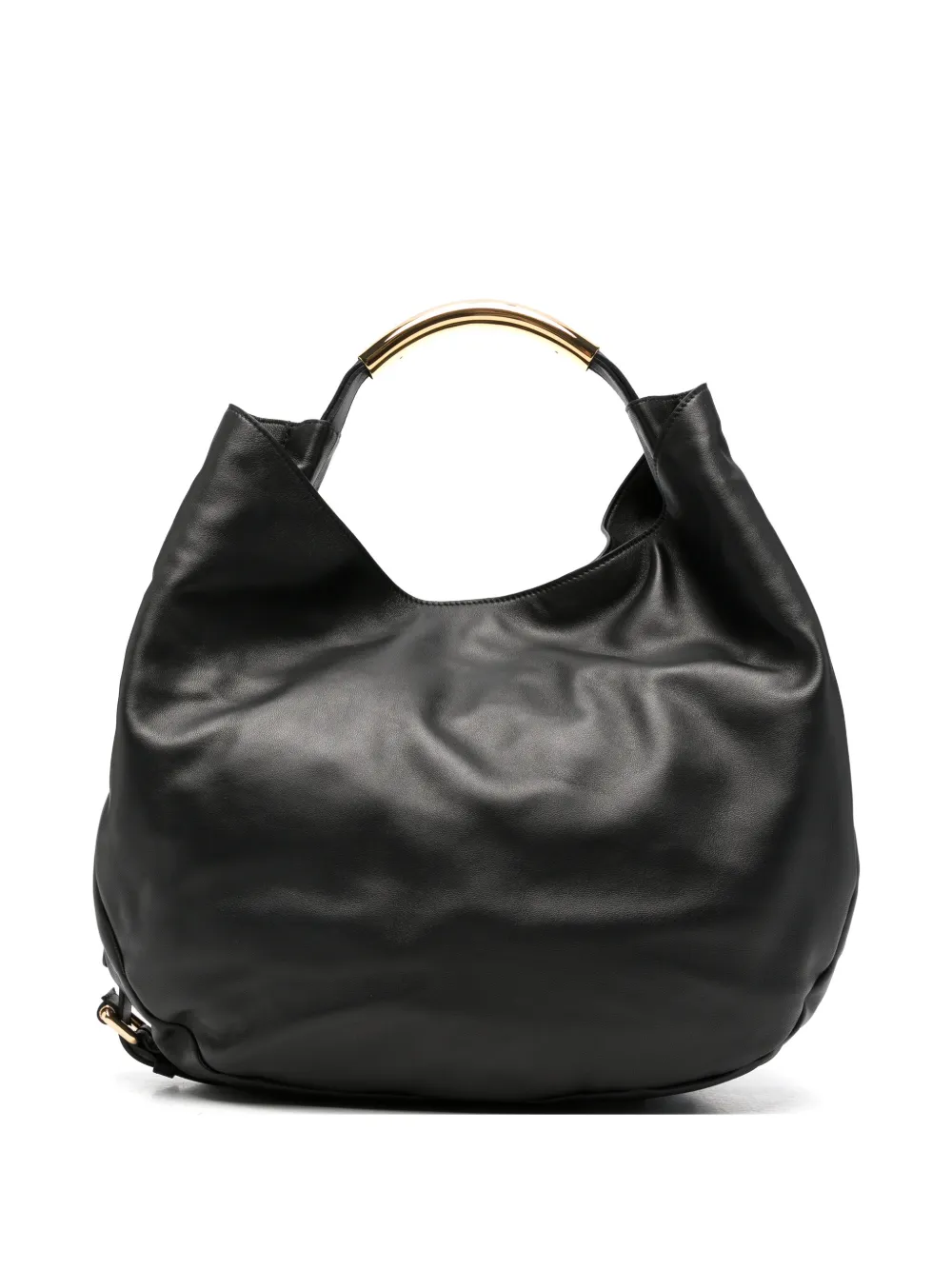 Moschino logo-plaque tote bag - Nero