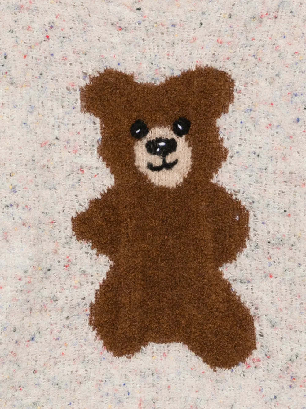 Moschino Teddy Bear wool sweater Beige