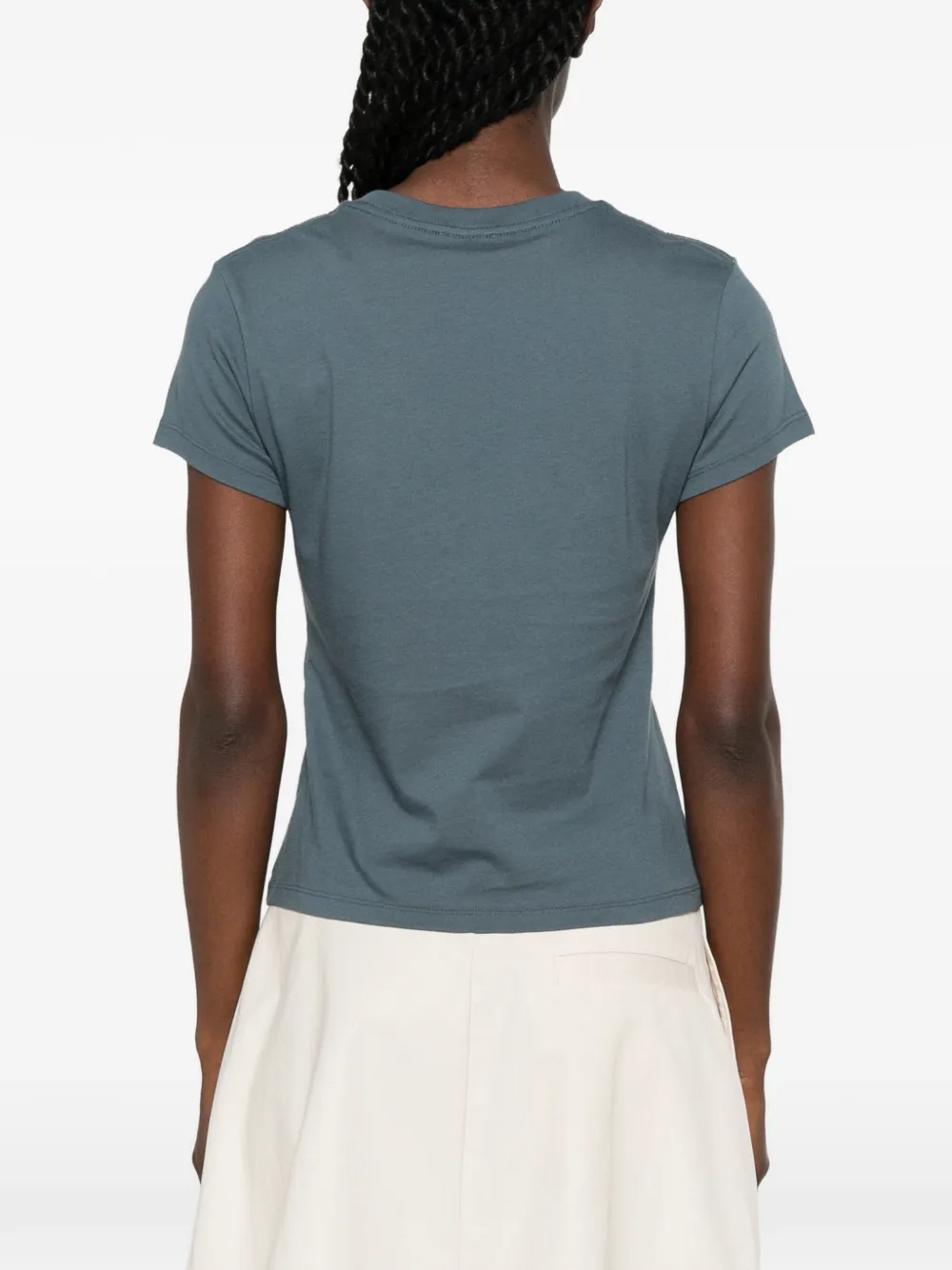 Kenzo T-shirt met geborduurd logo Blauw