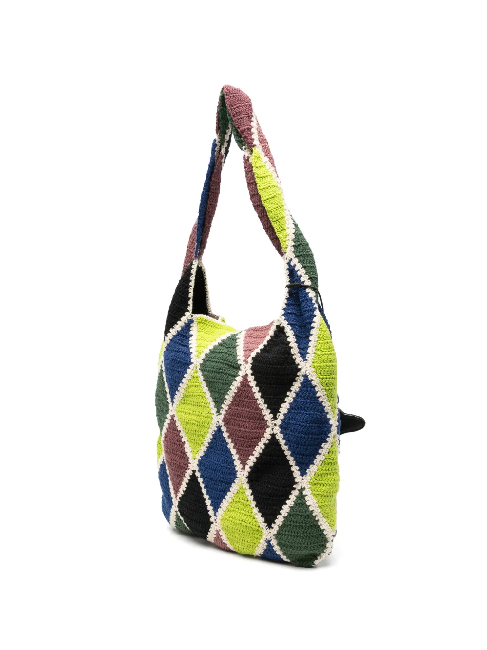Vivienne Westwood argyle-pattern tote bag Groen