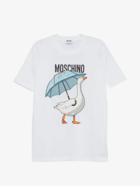 Moschino logo-print T-shirt