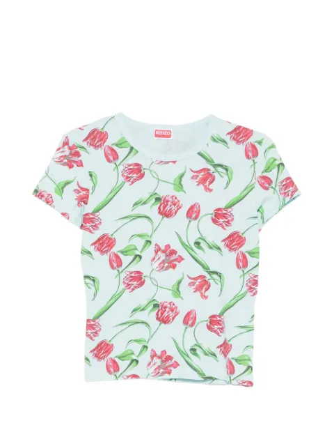 Kenzo floral-print T-shirt
