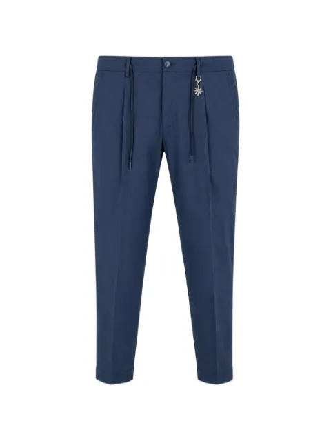 Manuel Ritz drawstring-waist pleated trousers