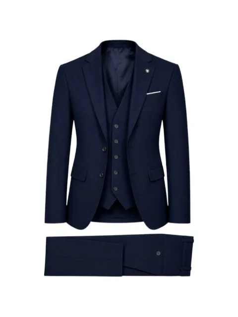 Manuel Ritz single-breasted three-piece suit