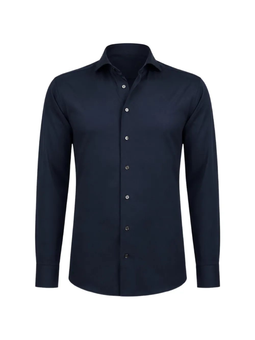 Traiano Milano long-sleeve buttoned shirt - Blu