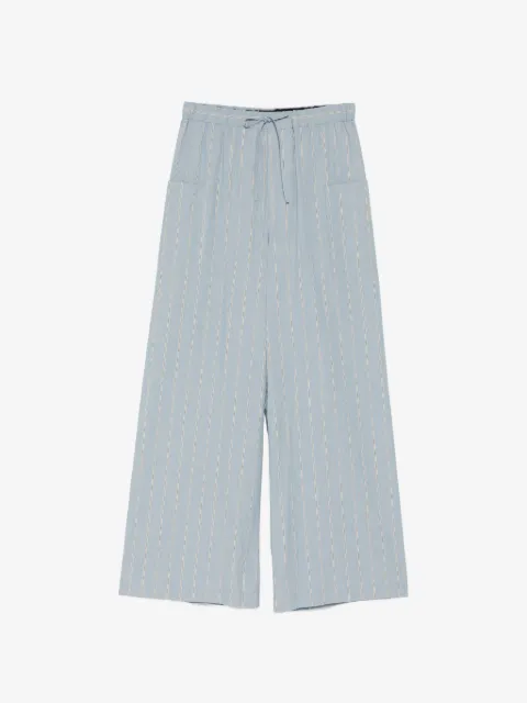 marina yee Pantaloni a righe con coulisse