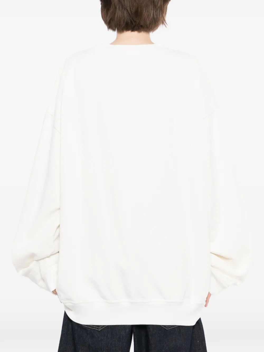 marina yee Sweater met ronde hals Wit