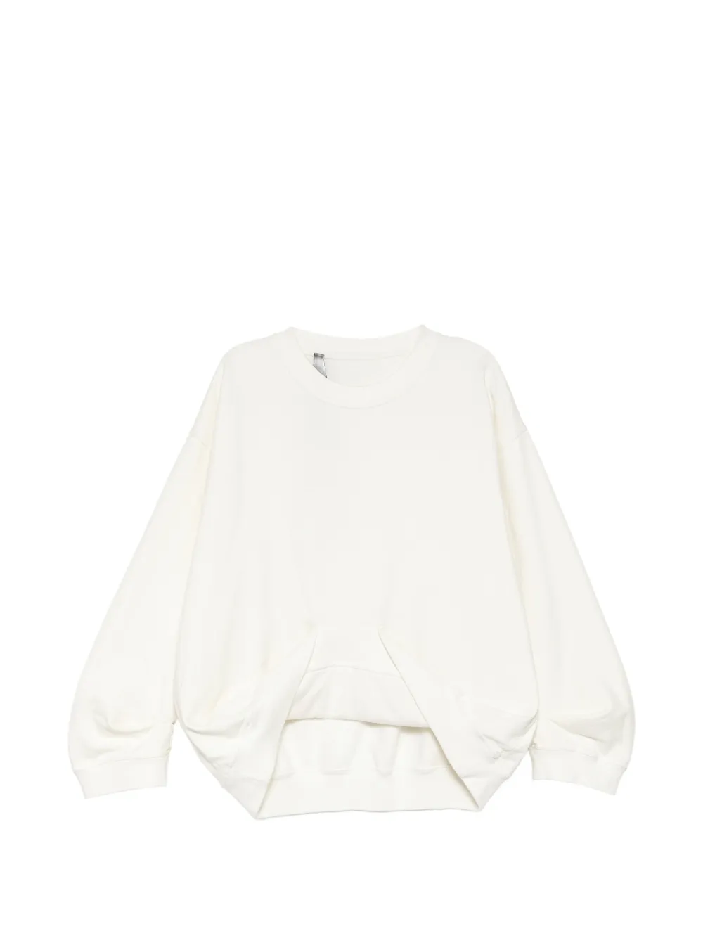 marina yee crew-neck sweatshirt - Bianco