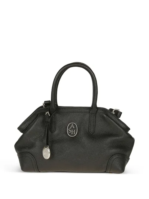 Ash Josephine logo-plaque pebbled shoulder bag