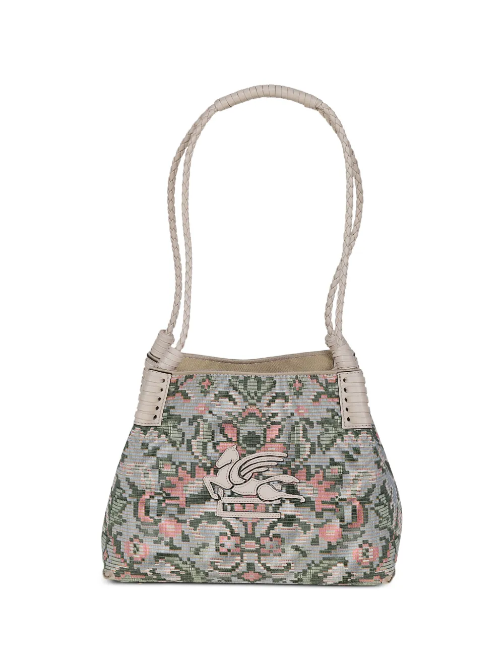 ETRO small Libra Pegaso-motif tote bag - Bianco