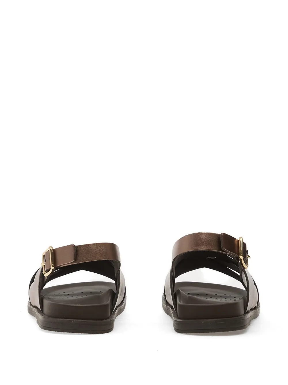 Geox Adelash sandalen met gekruiste bandjes Bruin