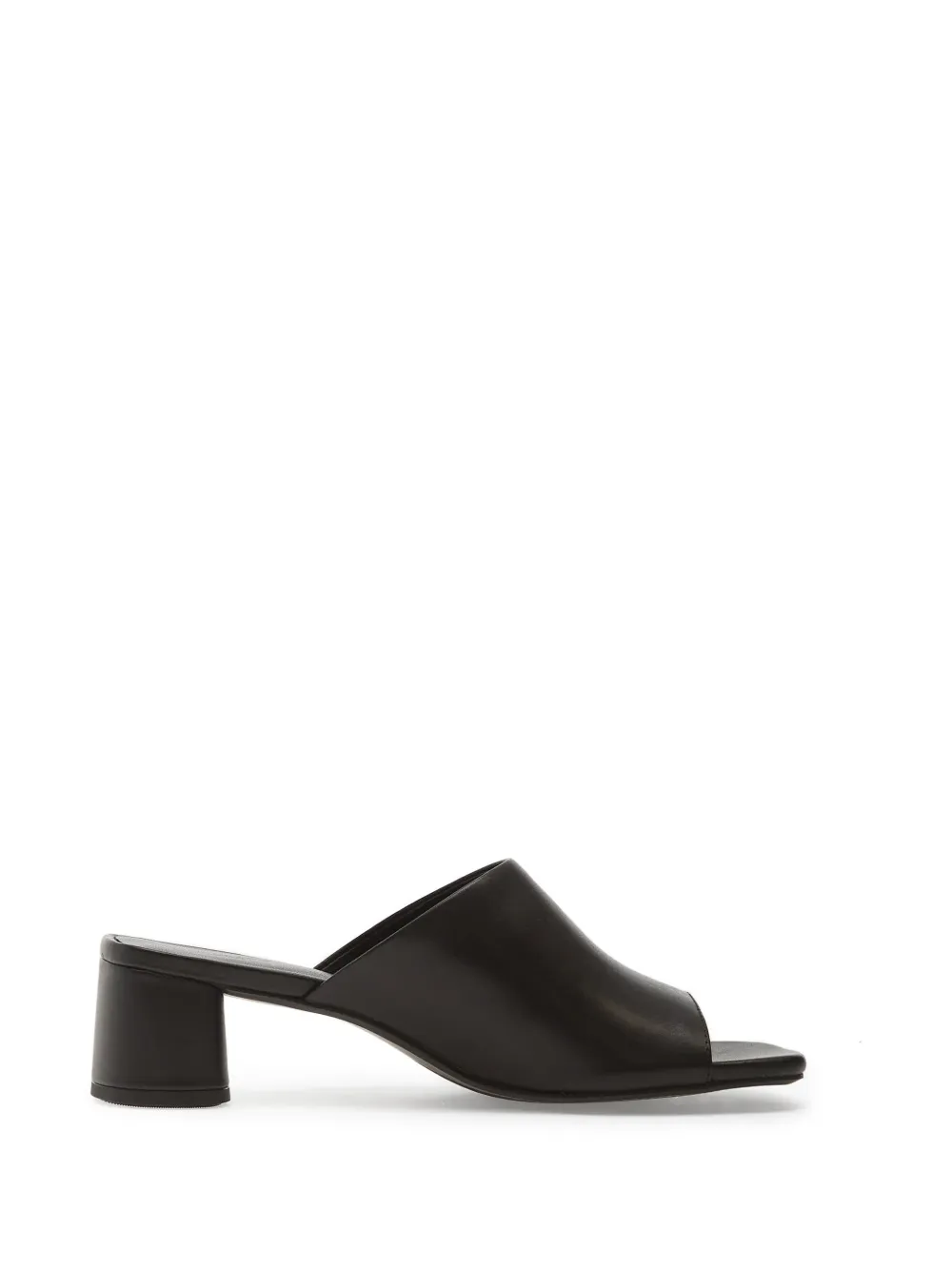VAGABOND 45mm leather heeled mules - Nero