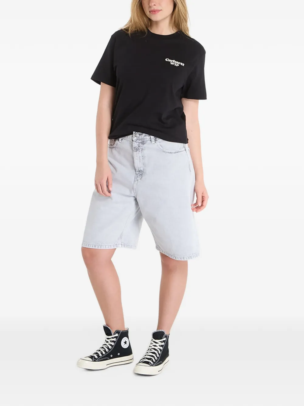 Carhartt WIP Spoiled T-shirt met print Zwart