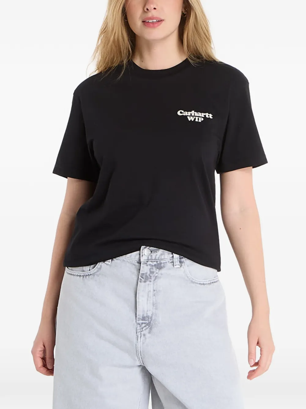 Carhartt WIP Spoiled T-shirt met print Zwart