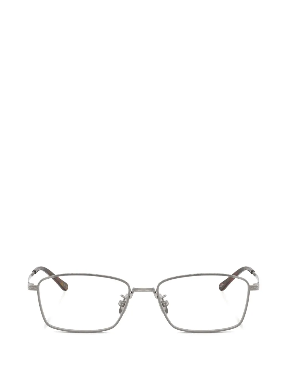 POLO RALPH LAUREN EYEWEAR titanium rectangle-frame glasses
