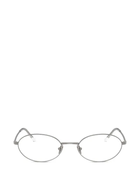 Giorgio Armani oval-frame glasses