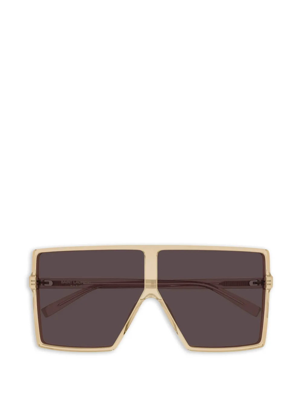 Saint Laurent Eyewear Betty square-frame sunglasses - Toni neutri