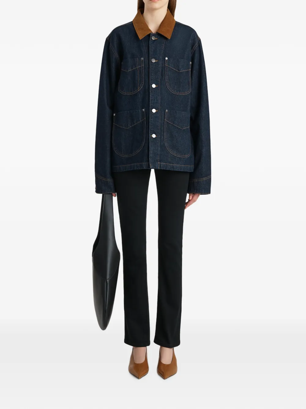 KHAITE Daria jeans Zwart