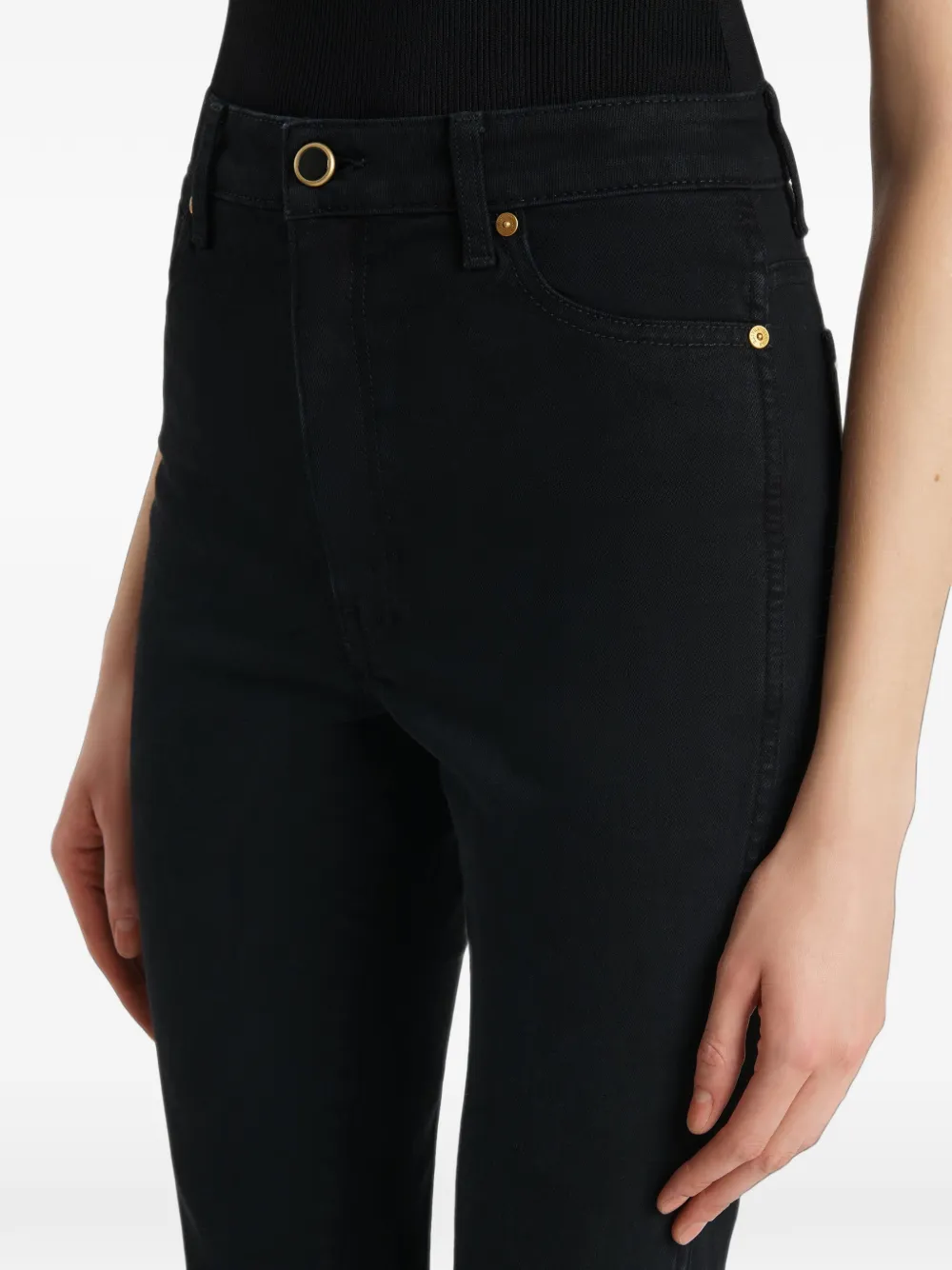 KHAITE Daria jeans Zwart