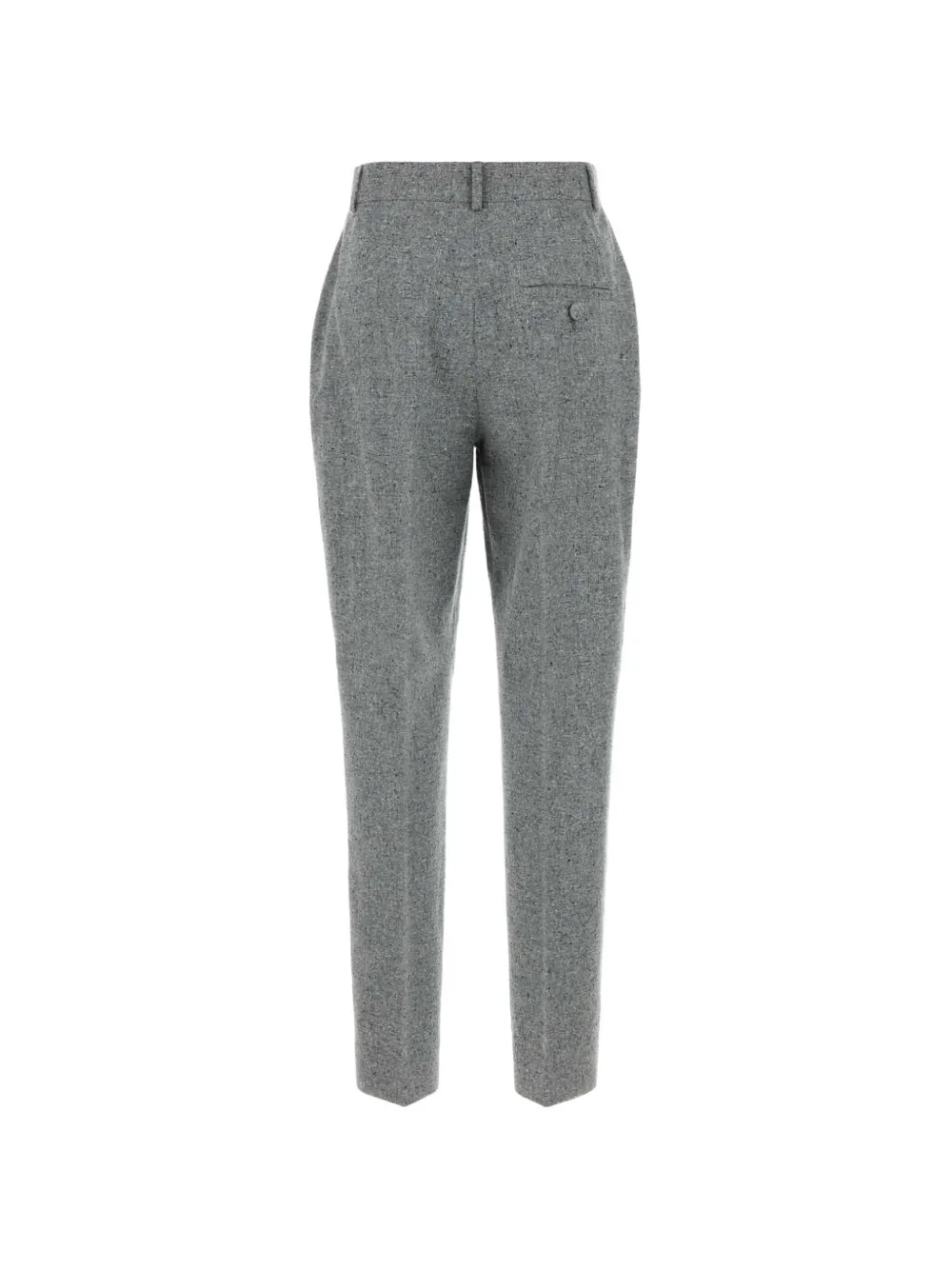 Moschino Broek met riemlussen Grijs
