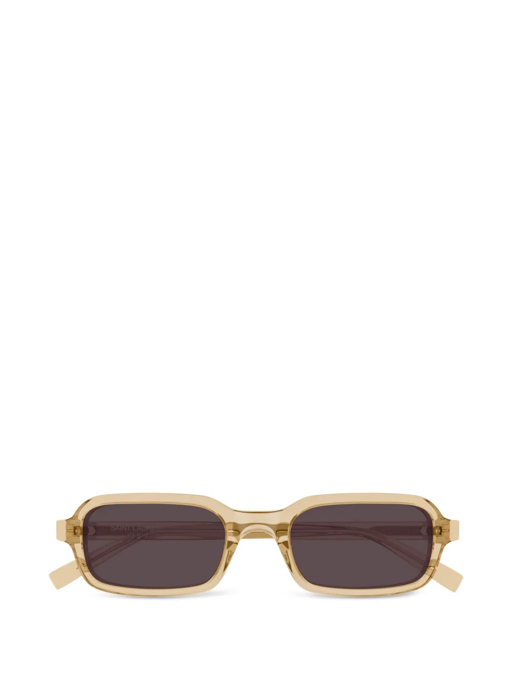 Saint Laurent Eyewear rectangle-frame sunglasses - Toni neutri