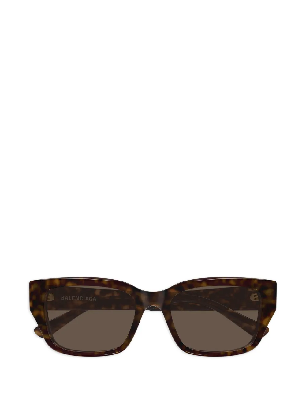 Balenciaga Eyewear tortoiseshell-effect sunglasses - Marrone