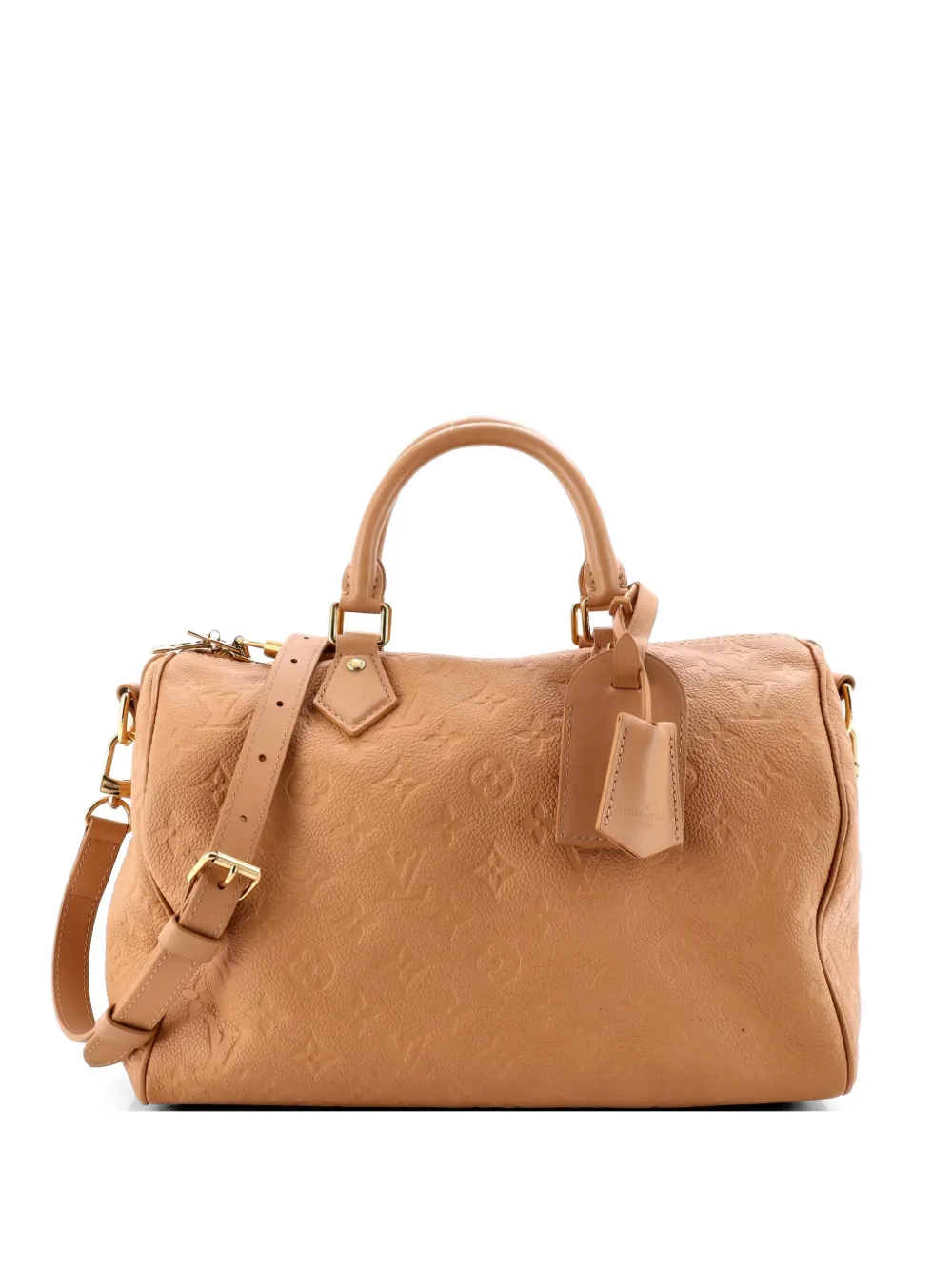 Louis Vuitton Pre-Owned Speedy Soft Bandouliere Bag Monogram Empreinte Leather 30 satchel - Toni neutri