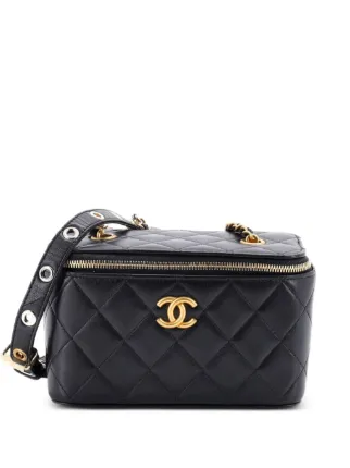 CHANEL Pre-Owned グロメット ストラップ バニティケース ウィズ