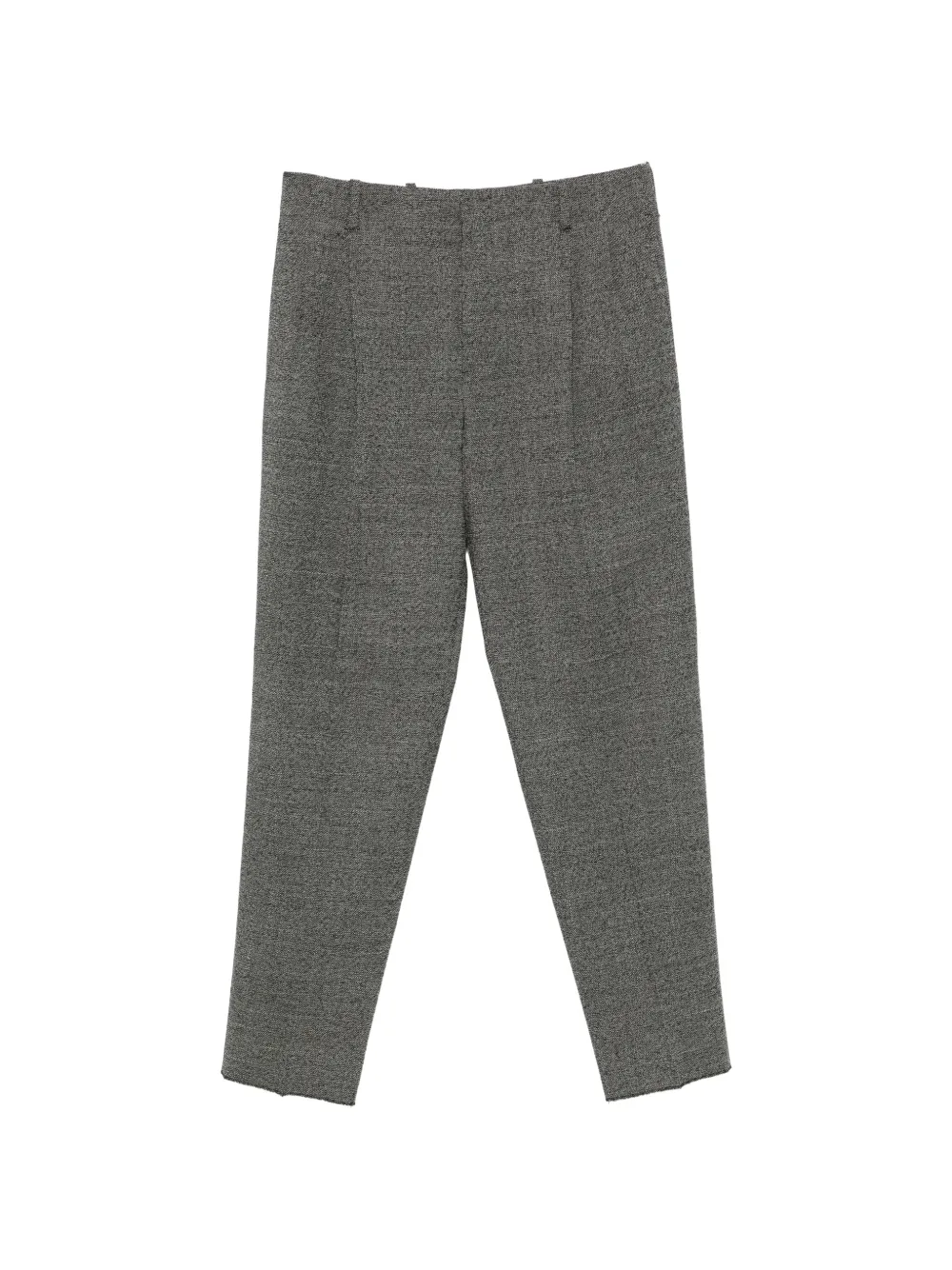 Lanvin pleated-waist tapered trousers - Noir Lanvin pleated-waist tapered trousers - Noir